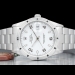 Rolex Date 34 Bianco Oyster White Milk Arabic Dial 15210 